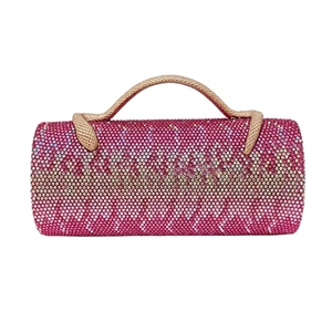 Women Elegant <b>Snake</b> Top Handle Clutch Purse Dazzling Rhinestones Evening <b>Bag</b> Fashion Handbag for Night Out Wedding - Product Image 5