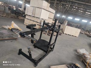 Équipement Commercial de Musculation pour Salle de Sport : <span class=keywords><strong>Presse</strong></span> à Jambes à Charge Libre et Squat Pendulaire - Product Image 3