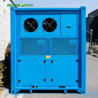 Chambre froide conteneurisée à énergie solaire Copeland/Fusheng pour poisson et viande, économe en énergie, écologique, 20 pieds, dimensions personnalisables