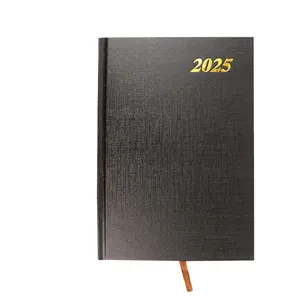 Fabrikant Verkoopleverancier Afdrukken Ongedateerde Hardcover Gecoat Papier Dagelijkse Planner Kalender Aangepaste Patroon Journal Notebook