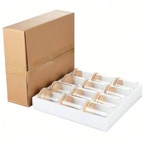 Design moderno di vetro di stoccaggio di spezie Set di <span class=keywords><strong>barattoli</strong></span> con coperchio di bambù bottiglie di condimento da cucina con <span class=keywords><strong>chiusura</strong></span> sigillata - Product Image 1