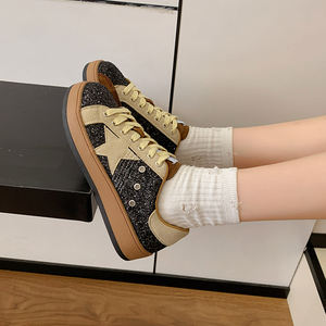 Trend Classic Luxury Women's <strong>Trainer</strong> Sneakers Casual Thick Skateboarding Bling <strong>Trainers</strong> for Walking Style - Product Image 3