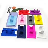Usine en gros support de porte-carte Smartphone en silicone pour téléphone portable