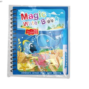 Màu Nước Sơn Cuốn Sách Vẽ Đồ Chơi Trẻ Em Giáo Dục Tái Sử Dụng Biển Thế Giới Phim Hoạt Hình Động Vật Nước Sơn Cuốn Sách - Product Image 5