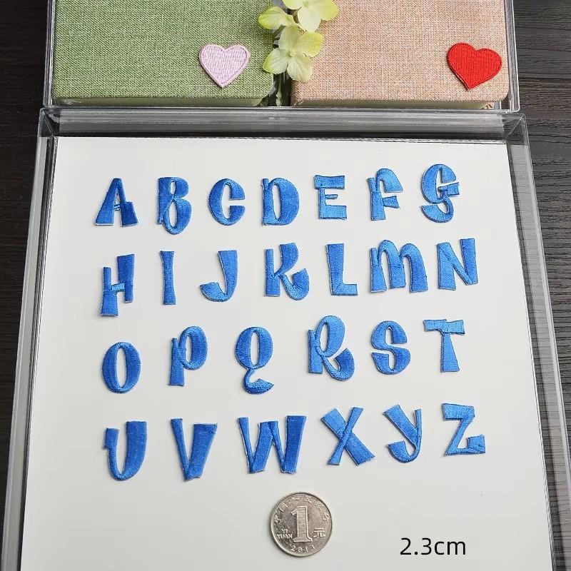 bleu-lettre unique (veuillez noter la lettre dont vous avez besoin)