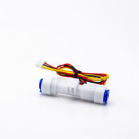 Sensor Aliran Air Efek Hall Koneksi Cepat SEN-HZ41L 1/4" 0.3-3.0L/mnt DC 3-24V