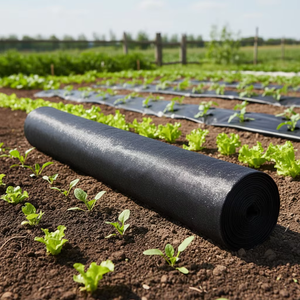 Materiales Agrícolas, Tela de Malla No Tejida, Tela de Control de Malezas, Entretela Negra, 100% Polipropileno, Recubierta de PE de Alta Resistencia, <span class=keywords><strong>110</strong></span> - Product Image 2