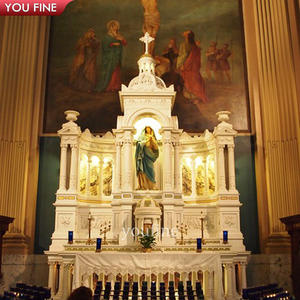 Iglesia religiosa personalizada, piedra Natural tallada a mano, grande, mármol principal - Product Image 3