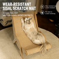Fauteuil à chat à bascule sur mesure en carton recyclé, griffoir, maison pour chat, planche à griffer, jouet de détente pour animaux de compagnie, vente en gros