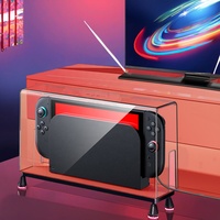 Kotak Pelindung Debu Grosir BJBT untuk Konsol Switch 2, Casing Akrilik Transparan Anti Debu untuk Nintendo Switch