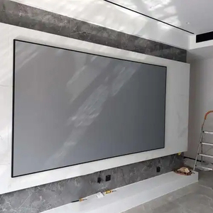 Écran de projection N-CAAVITS OEM 120 pouces 16:9 à cadre fixe, écran mural personnalisé CLR ALR 4K UST Fresnel - Product Image 3