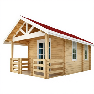 Kits de charpente préfabriquée en bois pour cabane traditionnelle imperméable, personnalisés en usine, écologiques, pour villa à une chambre, <span class=keywords><strong>atelier</strong></span> de jardin - Product Image 1
