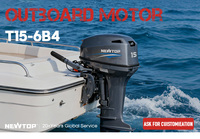 Motor Tempel Bensin 2 Tak 15HP Berkualitas Tinggi, Ringan, dan Bertenaga untuk Perahu Nelayan (Grosir)