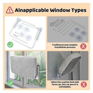 Struttura per arrampicata con amaca per gatto, - Product Image 6