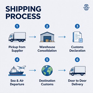 Transitaire maritime professionnel, Expédition maritime de Chine vers <span class=keywords><strong>Amazon</strong></span> USA, Délai de transit 18-25 jours, Sûr et fiable. - Product Image 4
