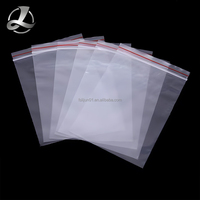 Vente en gros de sacs zip-lock en plastique PE/LDPE personnalisés Sacs alimentaires en plastique recyclables transparents/transparents avec fermeture éclair de haute qualité pour les entreprises