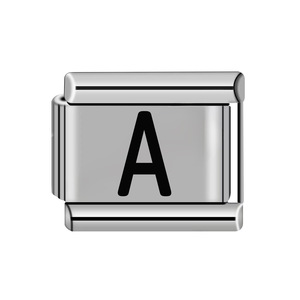 Moda <span class=keywords><strong>LOVE</strong></span> Letters Acero inoxidable pulseras italianas encantos Italiano encanto pulsera enlaces al por mayor - Product Image 3