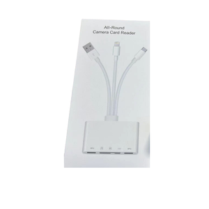 Adaptador USB C a USB de alta velocidad 5 en 1, 6 en 1, nuevo lector de tarjetas de memoria multipuertos para <span class=keywords><strong>iPhone</strong></span>, ordenador, tarjetas SD - Product Image 2