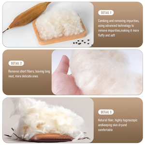 Cao cấp 500g sợi bông tự nhiên làm đầy cho gối nhồi và crafting - Product Image 4