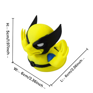 Adornos de Escritorio para Fiestas de Material Diverso, Patos Divertidos, Patos Malvados, Patos Alienígenas, Patos EI, Creativos, Caprichosos, de Diseño Único, Impresos en 3D, Transfronterizos - Product Image 2