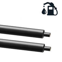 Gaine thermorétractable en DR25-6.4-0 d'élastomère réticulé résistant au diesel pour câbles et harnais militaires Vente directe d'usine
