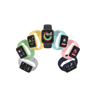 Macaron-reloj inteligente D20 Y68, pulsera deportiva para la salud, para IOS y Android