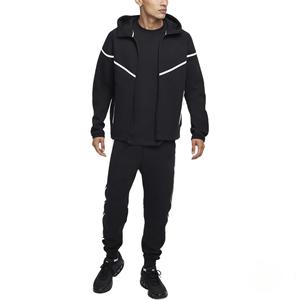 2025 Custom Logo Reflektierende Wind runner Sport Kapuzen pullover Jacke 100% Baumwolle Herbst Reiß verschluss Lose Winter Terry Anzug Hoodie - Product Image 1