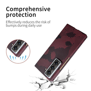Custodia per telefono di lusso a copertura totale ultrasottile adatta per il W25 Ultra con anello di protezione fotocamera in fibra di carbonio aramidica - Product Image 5
