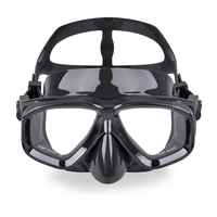 Masque de plongée Aloma avec lentilles de prescription, faible volume, en silicone, anti-buée, verre trempé, pour adultes, natation et plongée sous-marine