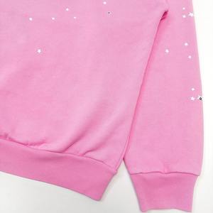 Felpe con Cappuccio Sportive Invernali in Velluto con Stampa Puff e Strass, Marca USA, Abbigliamento Streetwear Pesante da <span class=keywords><strong>Uomo</strong></span> - Product Image 3