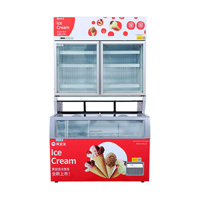 Quầy Nhỏ Popsicle Gelato Kem Hiển Thị Tủ Đông <span class=keywords><strong>Showcase</strong></span> - Product Image 2
