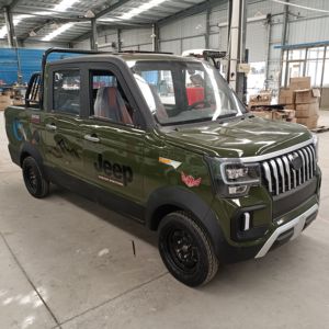 Camioneta Eléctrica Mini Fabricada en China, Vehículo de Transporte de Doble Cabina, Vehículo de Nueva Energía, 2000W, Frenos de Disco en las Cuatro Ruedas - Product Image 2