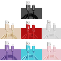 Câble de Recharge Rapide USB Type C de 1 m 60 W pour Téléphone Portable Compatible iPhone Samsung Galaxy Xiaomi Huawei en Gros