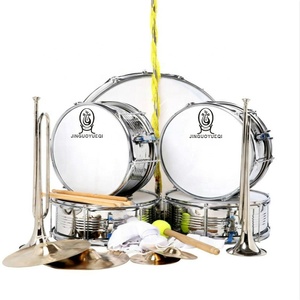 Juego de tambor de alta calidad de 13-24 pulgadas de acero inoxidable, práctico tambor <span class=keywords><strong>grande</strong></span>/pequeño - Product Image 2