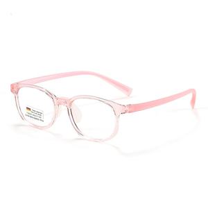 Nouvel arrivage de lunettes de soleil pour enfants TR90 en acétate bleu uni/noir lunettes optiques en forme de diamant Prescriptions lunettes pour enfants - Product Image 4