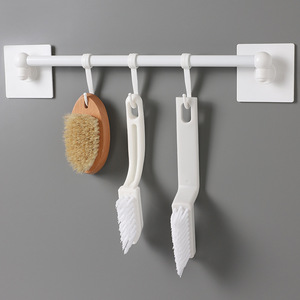 Cepillo de limpieza para azulejos de baño, juntas y sellador, cerdas suaves, mango de nailon - Product Image 4
