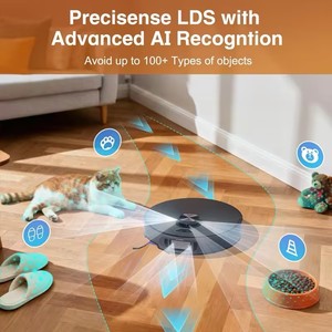 Intelligent sweeping robot with integrated sweeping, <b>mopping</b> and suction function, fully automatic household ultra-thin 3000Pa - Product Image 4