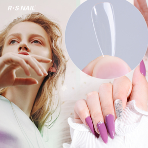 Đầu Móng Phủ Toàn Bộ Bằng Acrylic Ép Hạt Hạnh Nhân Chất Lượng Cao Trong Suốt Cho Tiệm Làm Móng - Product Image 3