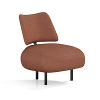 Fauteuil modulaire de salon, mobilier de bureau, chaise de repos pour espaces publics, fauteuil en tissu moderne