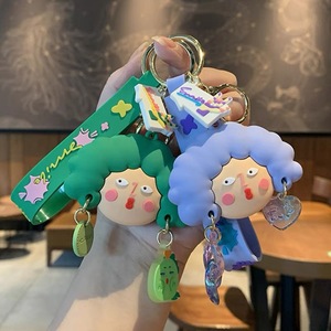 Nouveau 2025, Pendentif de sac de voiture et porte-clés, de haute qualité, durable, écologique, personnalisé, créatif à motif de dessin animé, petit cadeau, vente en gros, écologique - Product Image 1
