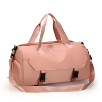 Sac fourre-tout de gymnastique à compartiment de chaussures humides en nylon à la mode pour femmes et hommes pour l'entraînement sportif natation Yoga et voyage