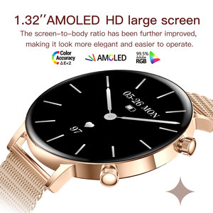 Reloj Inteligente MK96 de Moda para Mujer y Hombre, Pantalla AMOLED de 1.32'', Monitor de Frecuencia Cardíaca y SpO2, Resistente al Agua IP68, Llamadas por Bluetooth, Más de 100 Modos Deportivos - Product Image 3