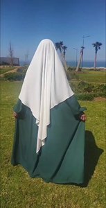 中国工厂批发批发热卖长披肩穆斯林时尚希玛吉巴 - Product Image 3