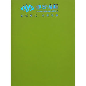 Carnet personnalisé A5 A6 vert avec logo personnalisable, couverture rigide en cuir PU, reliure parfaite - Product Image 3