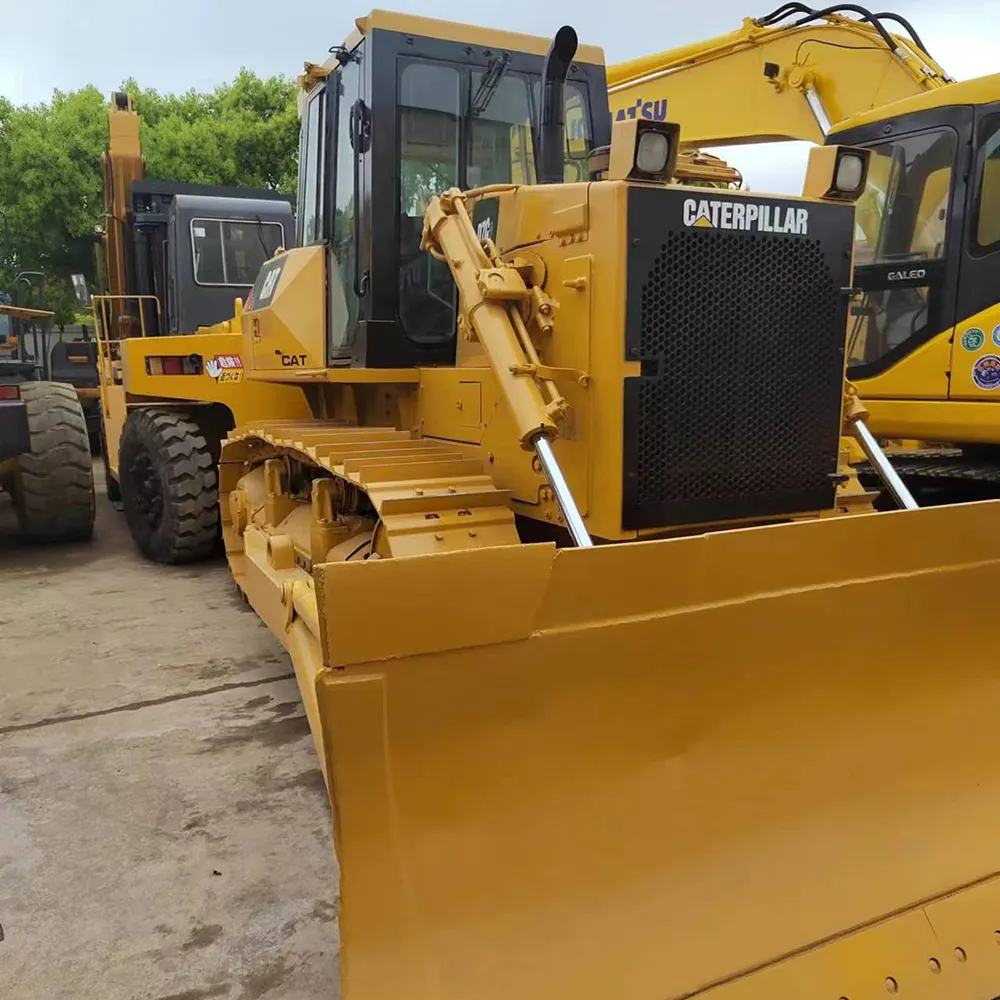 Nouveau bouteur Caterpillar D7G d'occasion en bon état à vendre gros bulldozer de type chenille