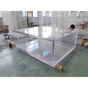 Fabriek Maatwerk Grote <span class=keywords><strong>Aquarium</strong></span> Zoutwater Accessoires Vierkante Acryl Frame Voor <span class=keywords><strong>Aquarium</strong></span> - Product Image 1