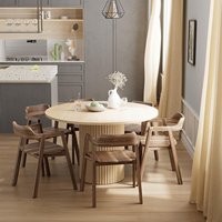 Table à manger et à écrire en bois, style industriel moderne, pour la maison, vente en gros