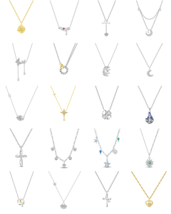 Collar con Colgante <span class=keywords><strong>de</strong></span> Plata 925 Chapado en Oro Rosa <span class=keywords><strong>de</strong></span> Estilo Lujoso con Piedras <span class=keywords><strong>de</strong></span> Circonio, Cadena <span class=keywords><strong>de</strong></span> <span class=keywords><strong>Eslabones</strong></span>, Diseño Original para Parejas, para Mujer - Product Image 2