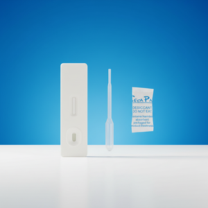 Test de <span class=keywords><strong>grossesse</strong></span> HCG haute sensibilité DEEPBLUE, cassette, détection précoce par urine, approuvé CE, précision de 99,5 %, garantie de 3 ans - Product Image 2