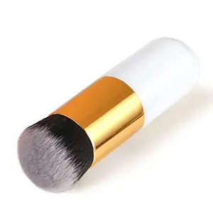 New Chubby Pier Foundation Brush Flat Cream Makeup Brushes Professional Cosmetic Make-up Brush